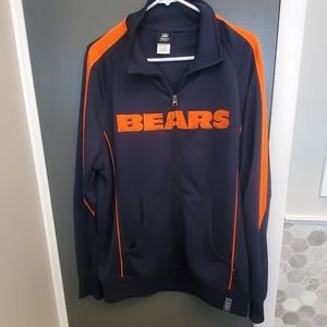 Men's  chicago bears zip up jacket